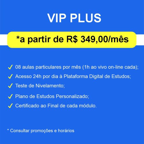 Plano e Preço Mark Up - Vip Plus
